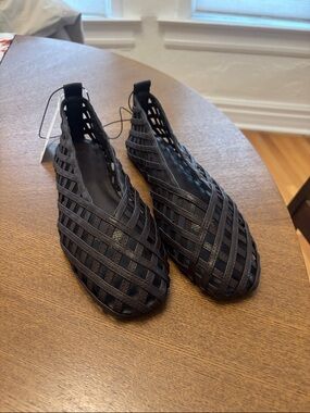 NWT H&M Woven Ballet Flats